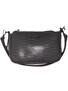 NWT VOILE BLANCHE Cocktail Monogram Small Purse in Cool Grey